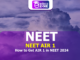 How to Get AIR 1 in NEET